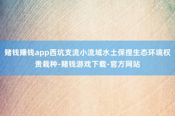 赌钱赚钱app西坑支流小流域水土保捏生态环境权贵栽种-赌钱游戏下载-官方网站